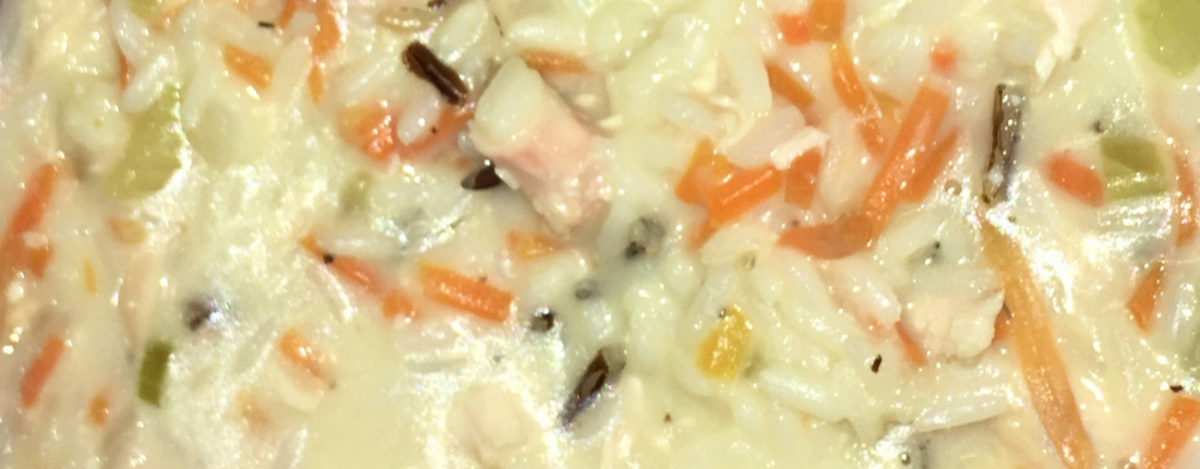 Recipe: Creamy Chicken & Wild Rice Soup