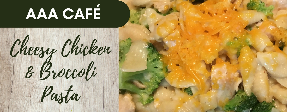 Recipe: Cheesy Chicken & Broccoli Pasta