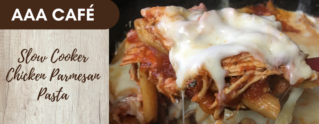 Recipe: Slow Cooker Chicken Parmesan Pasta