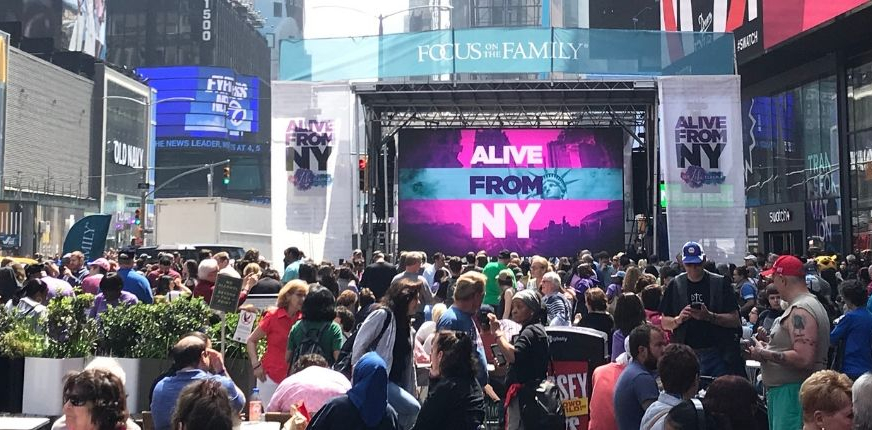 You Need to Know About This Moment in Times Square